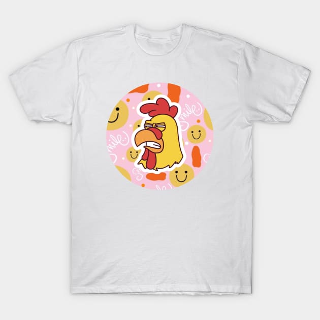 Chicken Head T-Shirt by VinylPatch